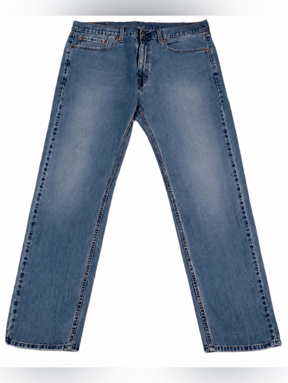 Levi's Men's 505 Medium To Dark Wash Straight Denim Jeans Size W36 L34